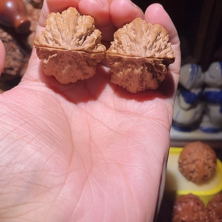 抖音直播间核桃雪花球