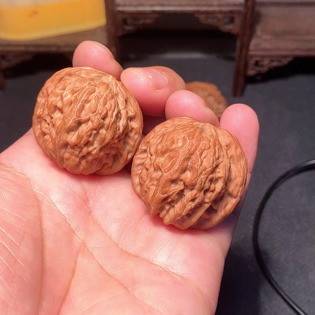 吊坠文玩核桃39.5尺，全品无修磨盘