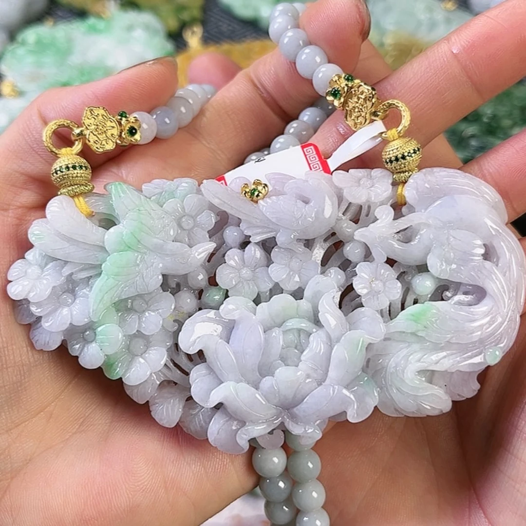 【闪购商品】翡翠颈饰未镶嵌挂件