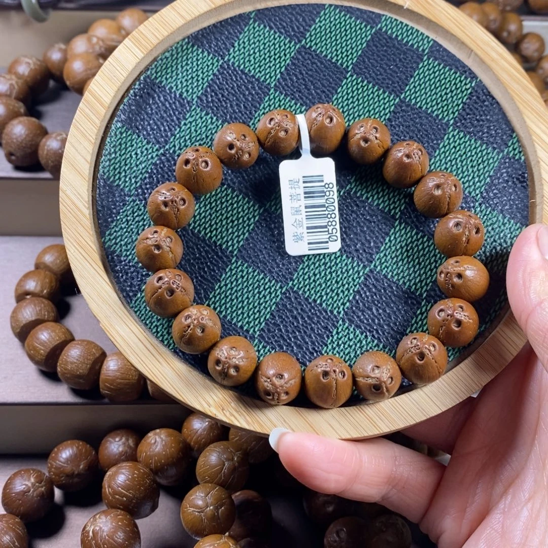 紫金鼠手串12原皮