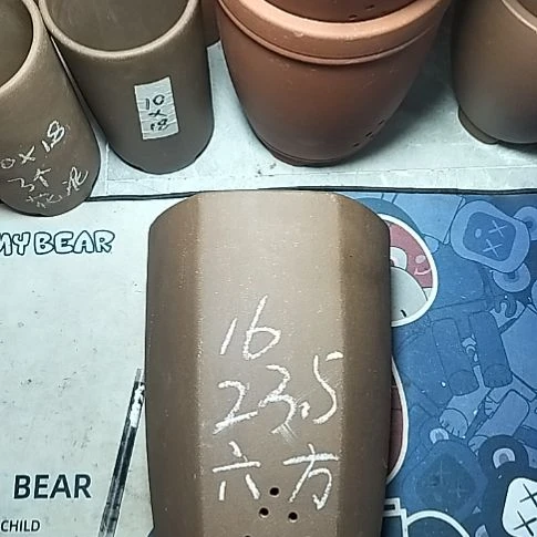 六方一个花泥微瑕