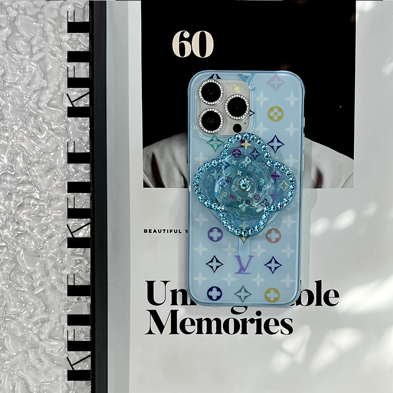 【KELE-四代蓝三彩路易】适用于苹果12 13 14 15 16promax手机壳