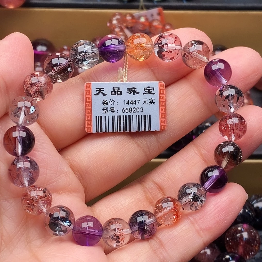 水晶未镶嵌手链毒液超七手链658203