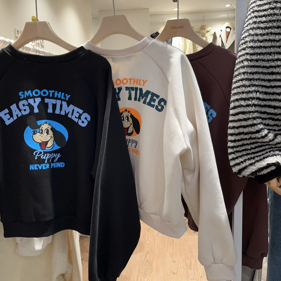 【韩国东大门代购】主播自留！后背小狗外套