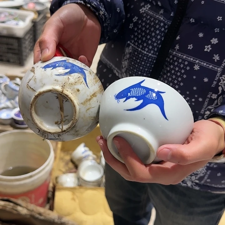 勺子微瑕景德镇陶瓷艺术品