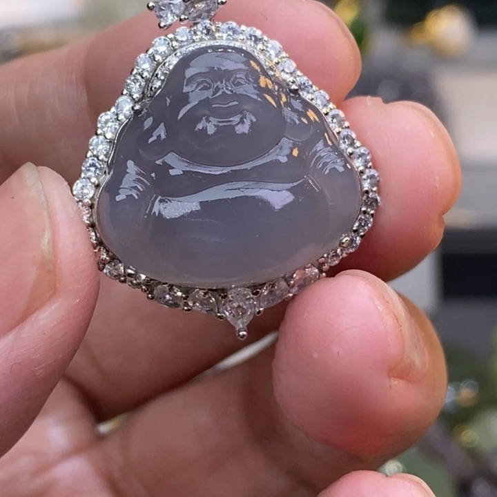 茸****和田玉未镶嵌颈饰