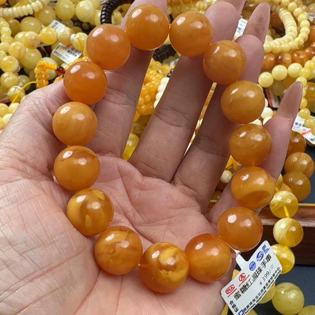 琥珀未镶嵌珠宝奇石