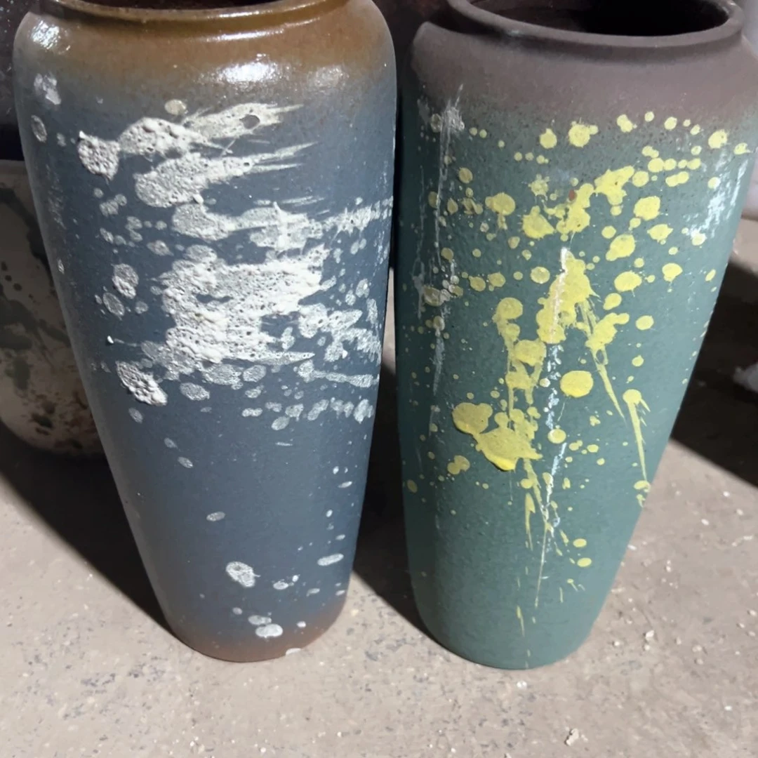 红陶瑕疵10-30两个