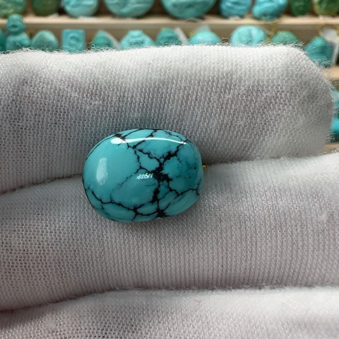 未镶嵌绿松石随形11.7mm