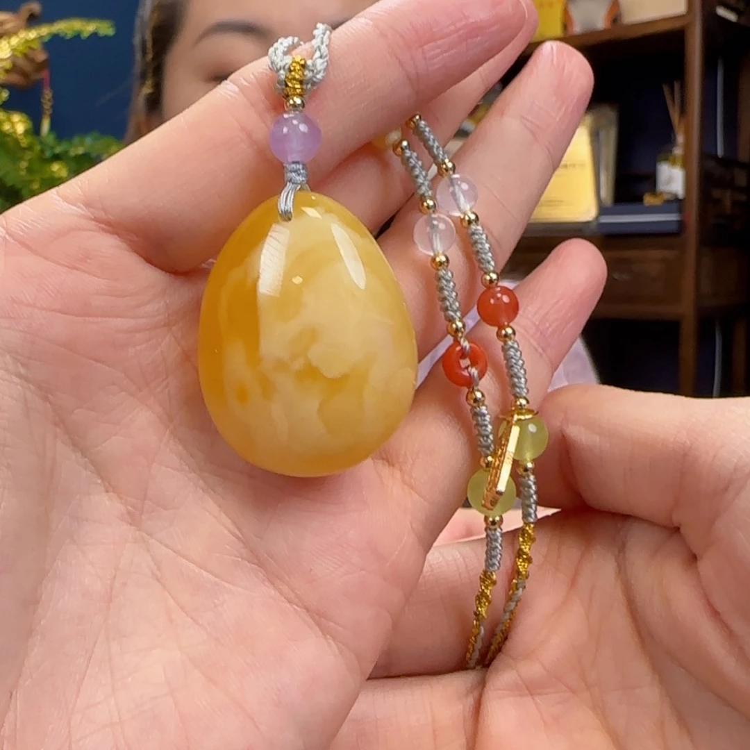 未镶嵌颈饰蜜蜡111111111111