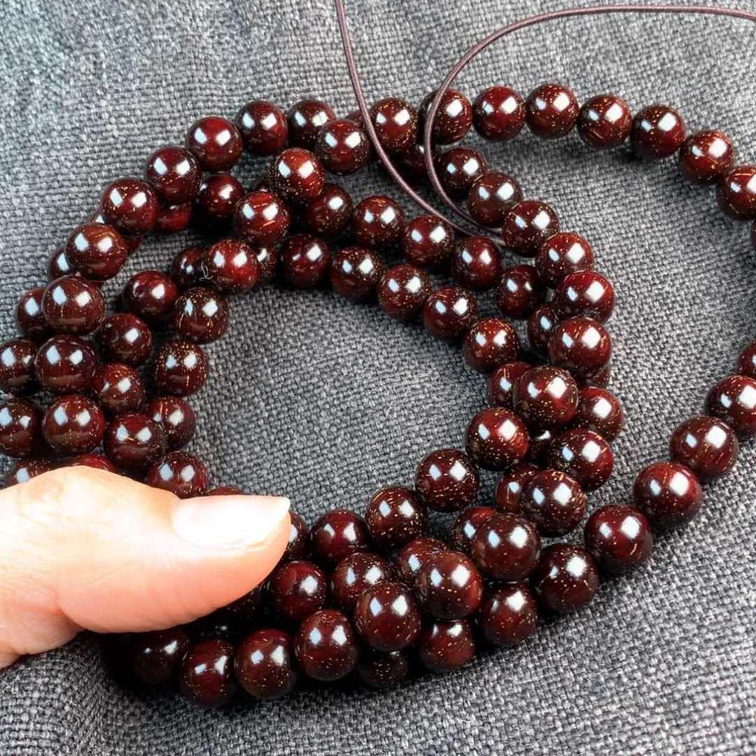 小叶紫檀手串/手链军*檀香紫檀