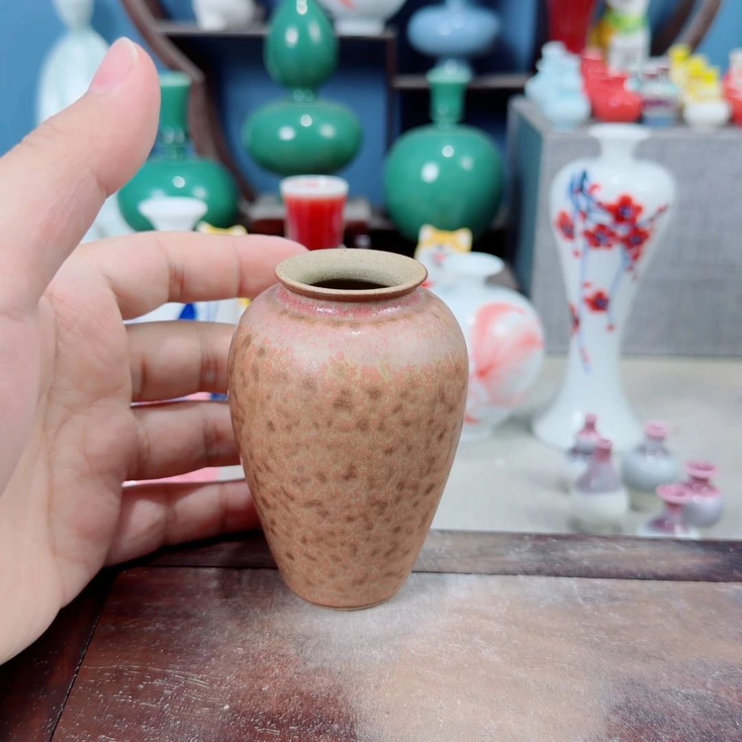 陶瓷手工小花器摆件
