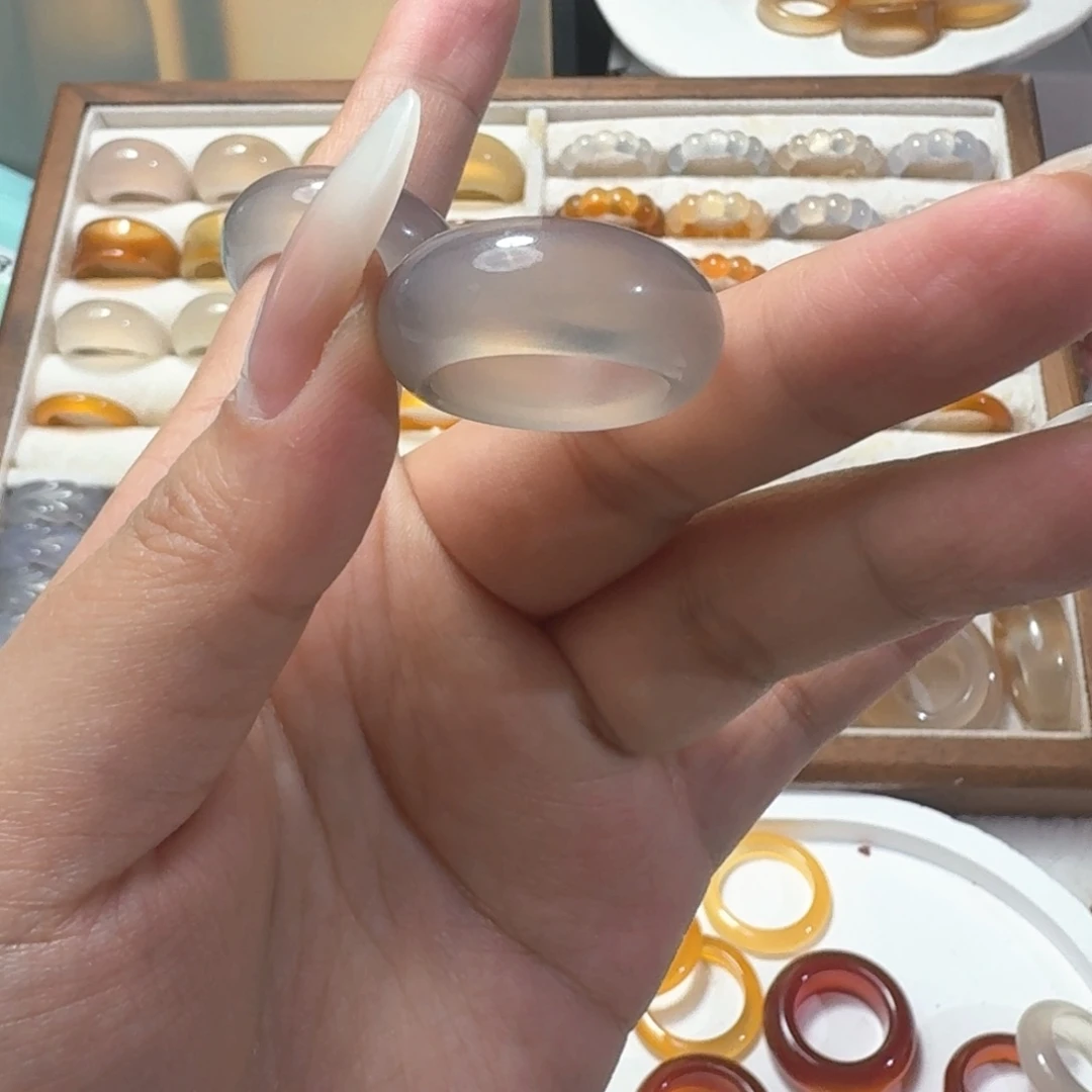 合金戒指玛瑙/玉髓288港16.5