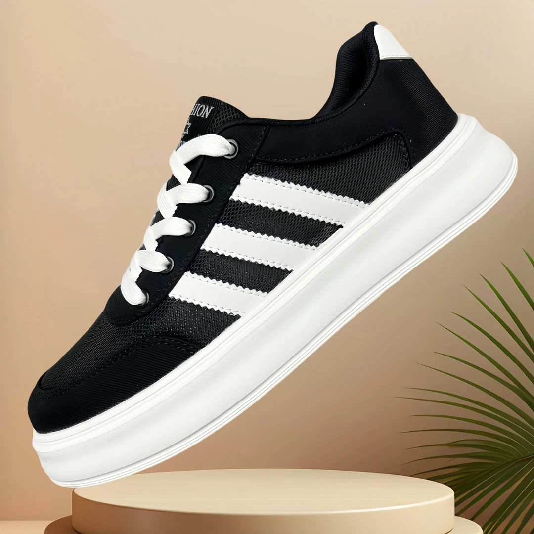 2025春夏家新款网面潮流百搭时尚男士帆布板鞋 5587