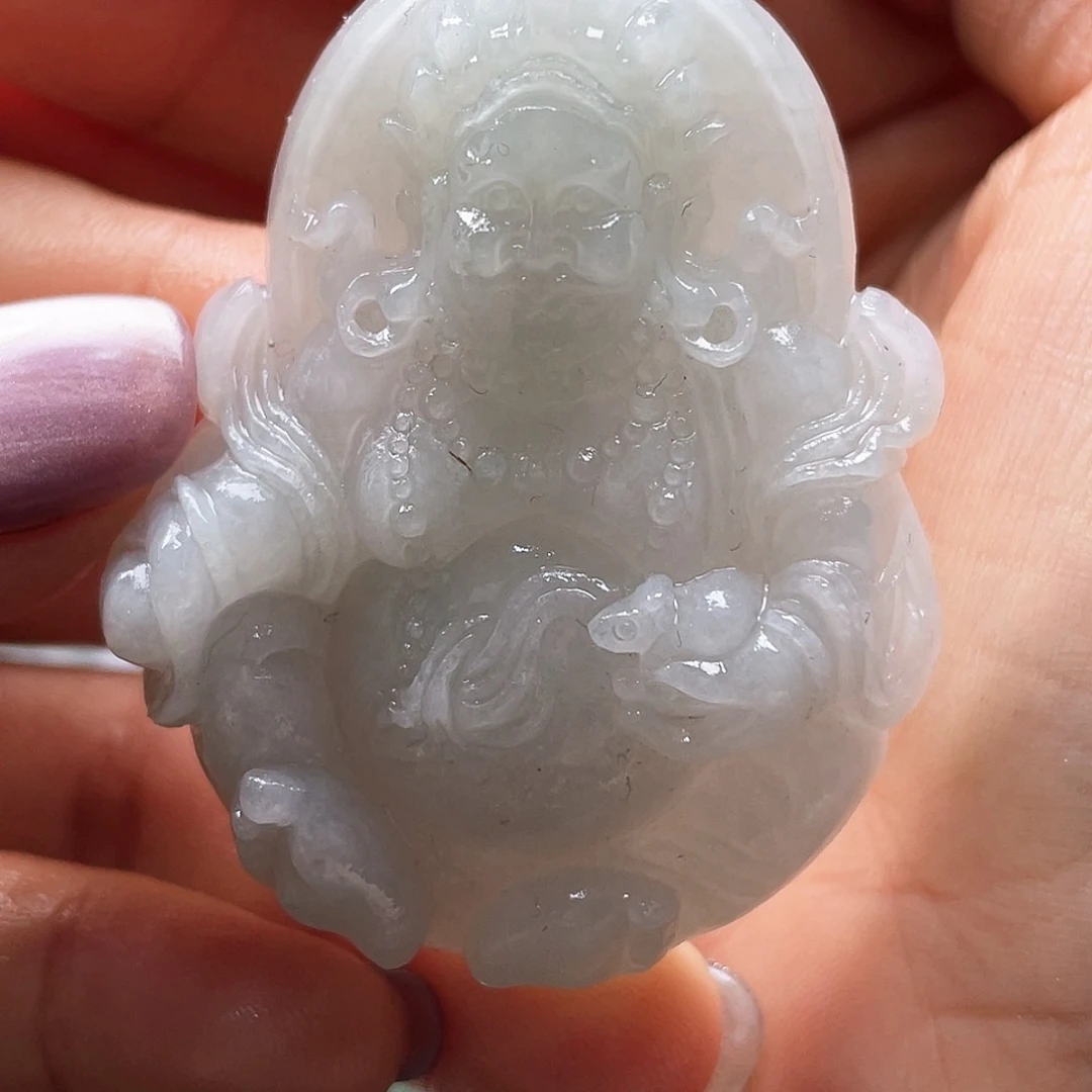 定制翡翠未镶嵌出***仙天然