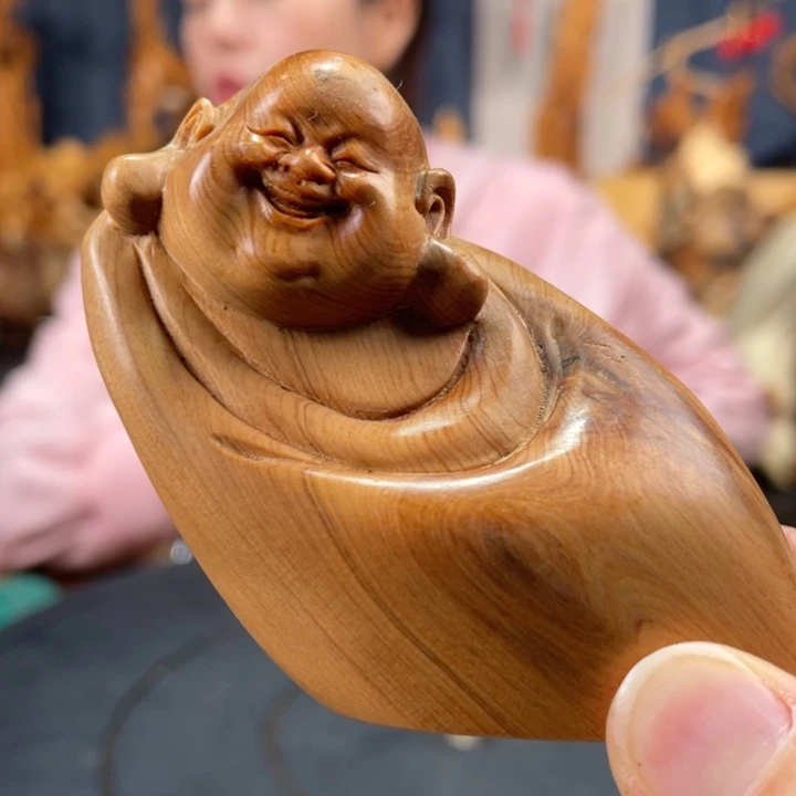 柏木（崖柏）手把件