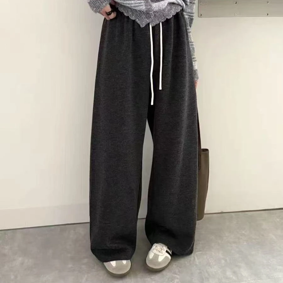 小橙子 加绒糯米裤