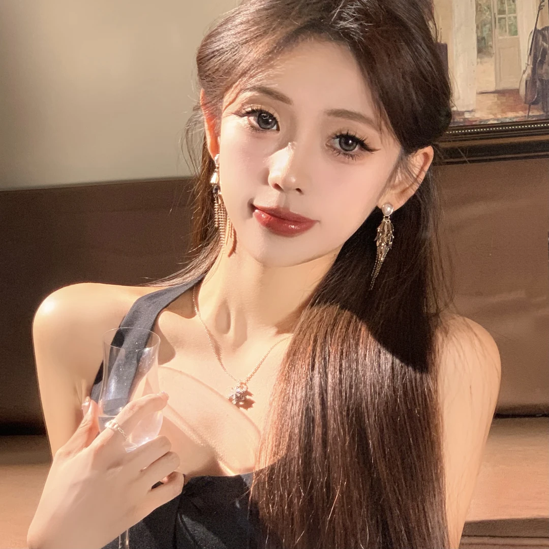 FULL GIRLISH耳环02590轻奢气质简约耳钉耳饰