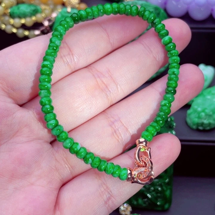 翡翠未镶嵌手串手串