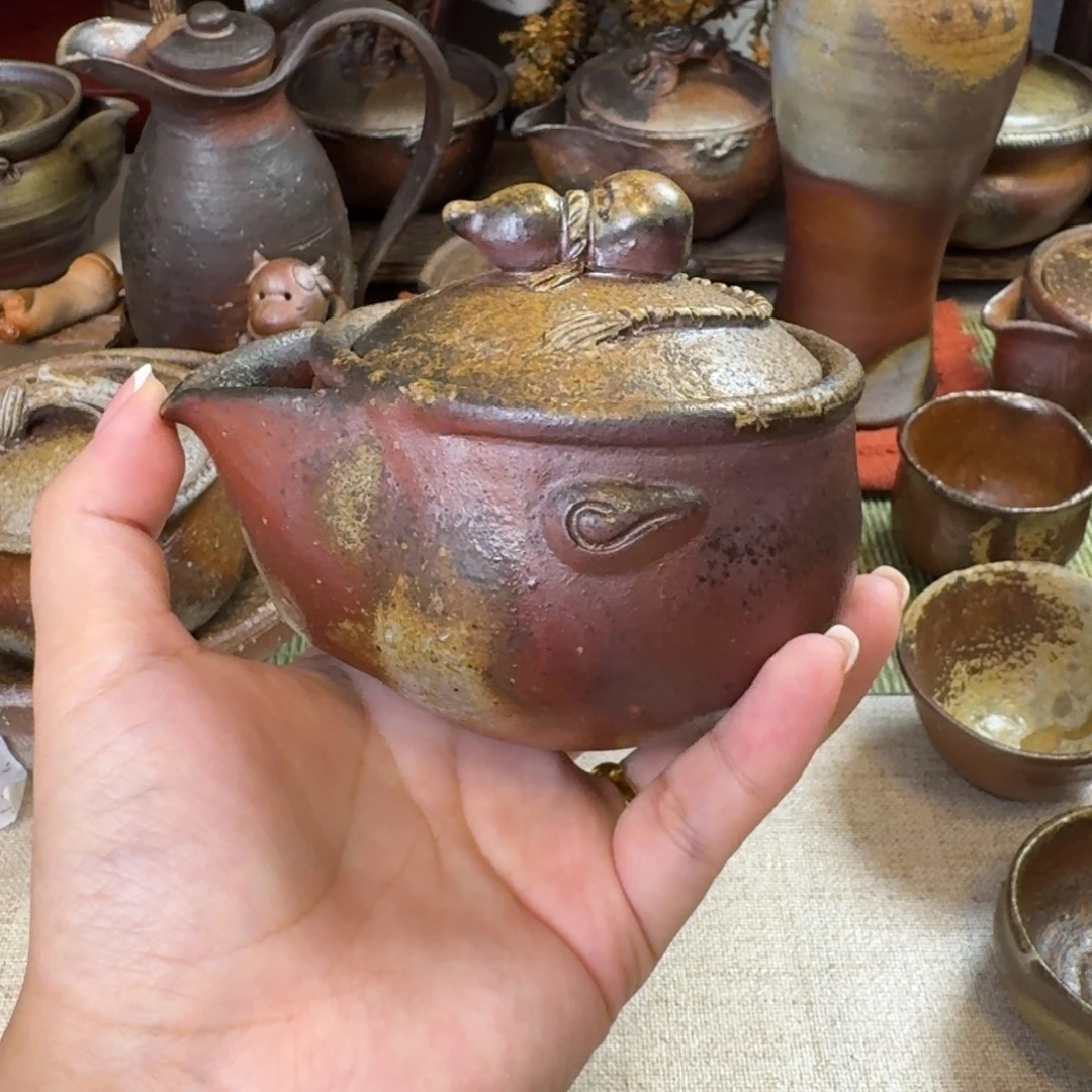 备前烧 中居靖 宝瓶