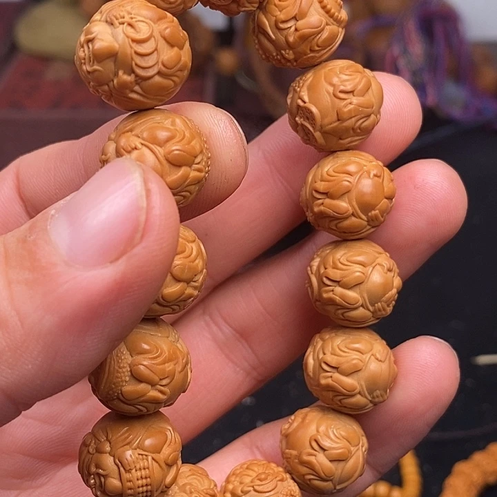 猴头核桃吊坠猴头