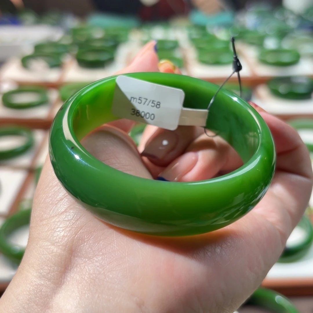 未镶嵌手镯和田玉（碧玉）58-59