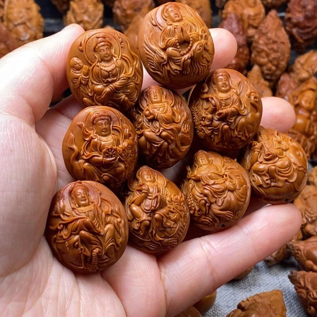 橄榄核手串/手链2.3四花核 纯刀观音法相手串 特价