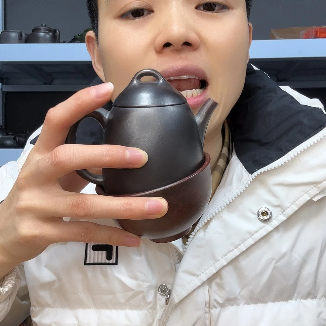 紫砂茶壶民间手艺人全手工制作