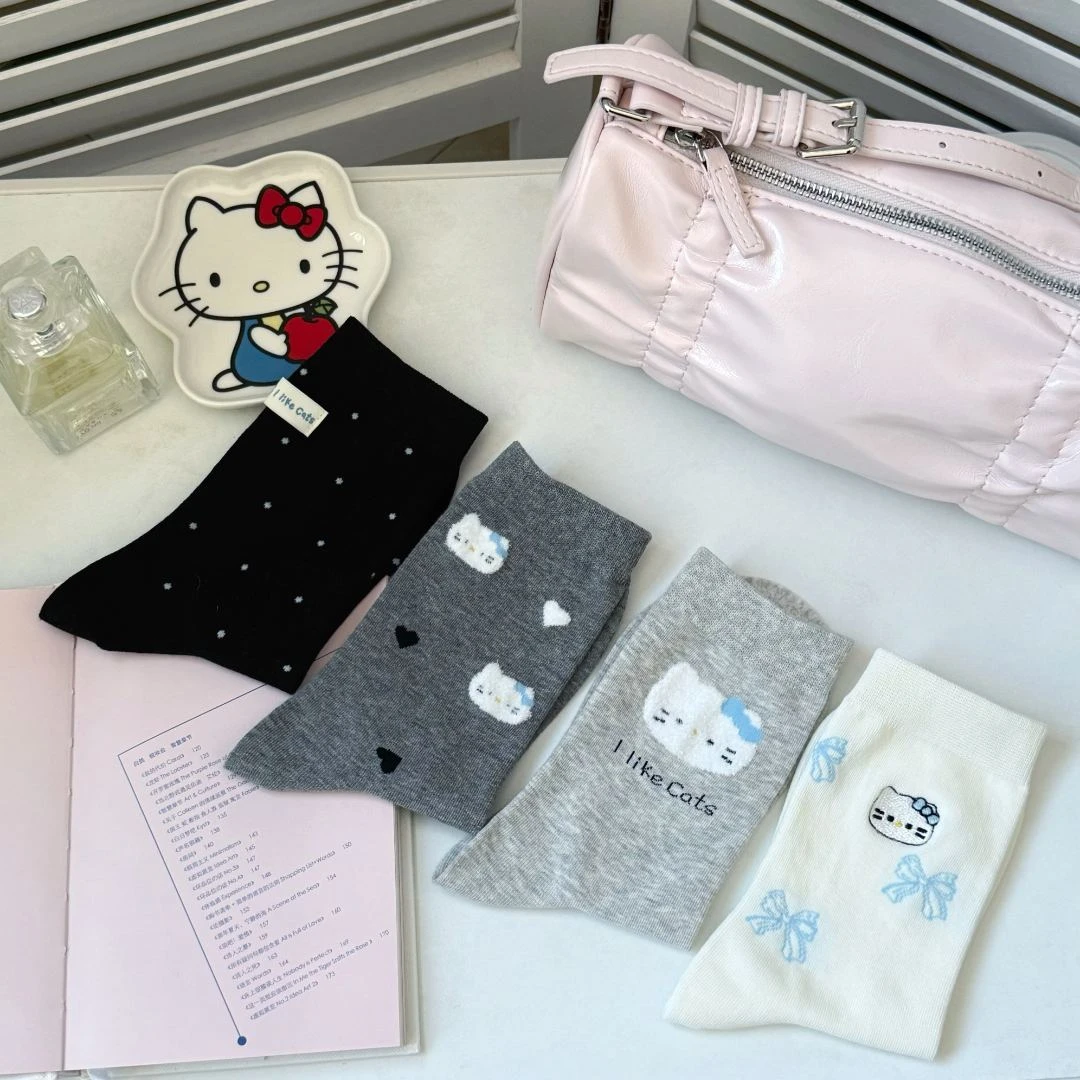 【专属链接】秋冬夏新款女袜棉袜穿搭袜堆堆袜子可爱袜子