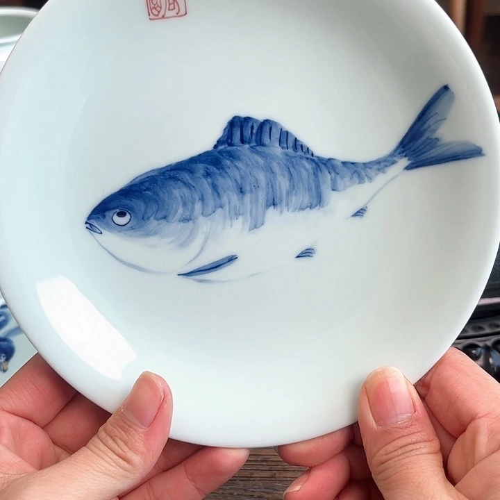 杯落*一泓手作322八大鱼壶承