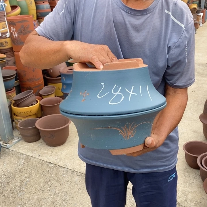 紫砂花盆紫砂花盆