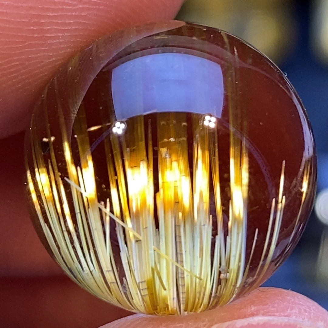 未镶嵌水晶颈饰钛晶单珠散珠16mm