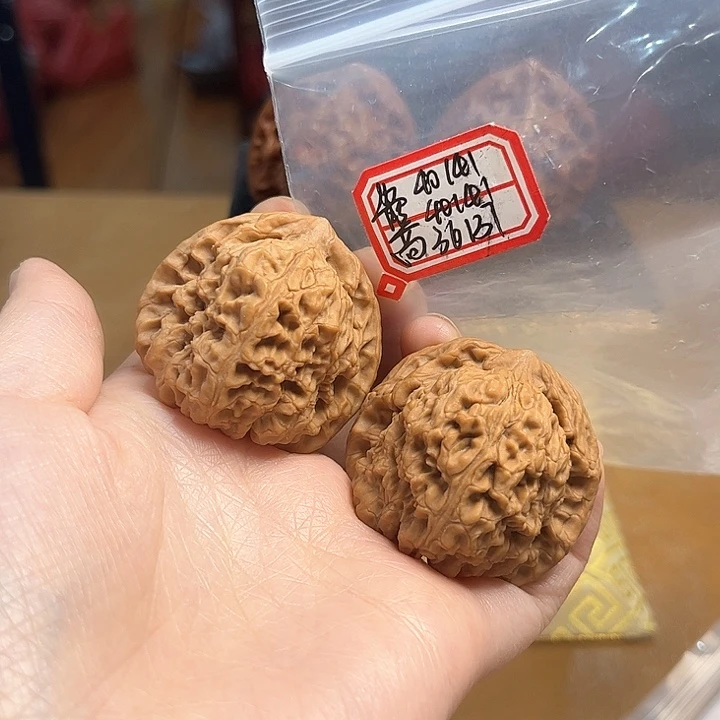 把件文玩核桃赵喜满南将石