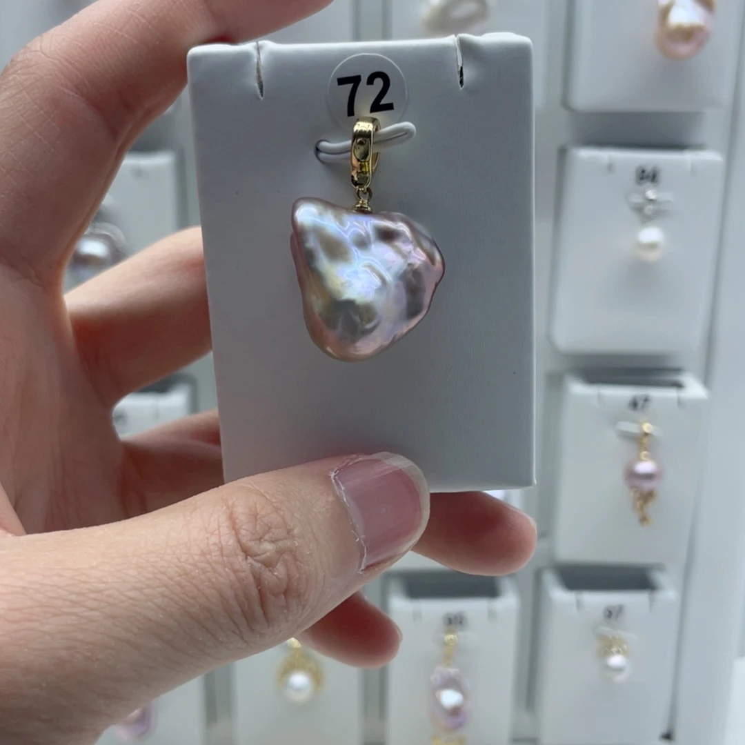 颈饰合金淡水珍珠