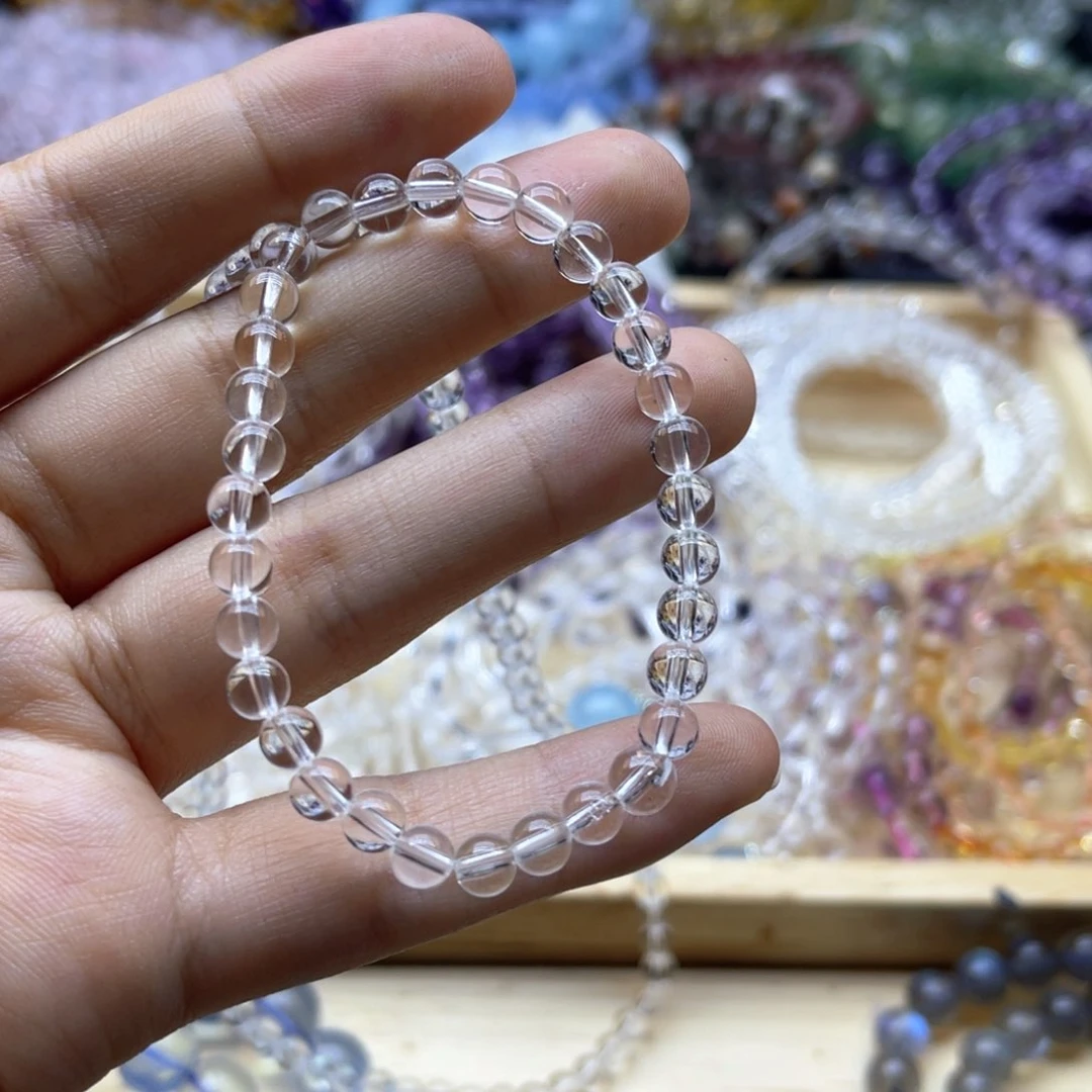 水晶手链未镶嵌5mmmmmmnmmmmmm