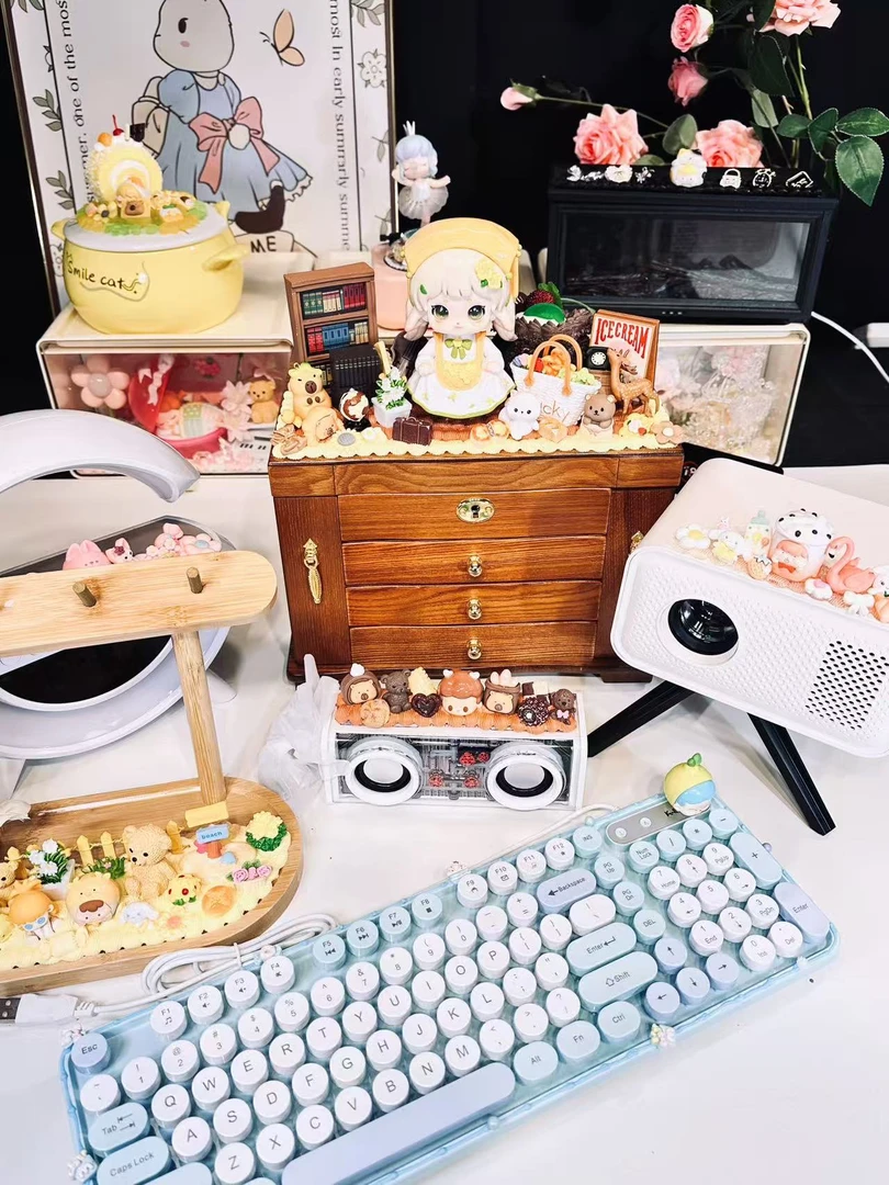 正版萌粒奶油胶手工创意礼品