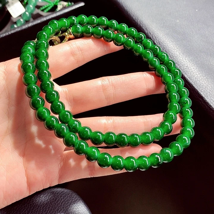 毛衣链未镶嵌翡翠星**声