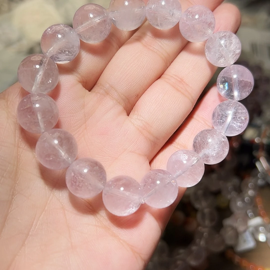 水晶手链未镶嵌紫喜马拉雅13毫米