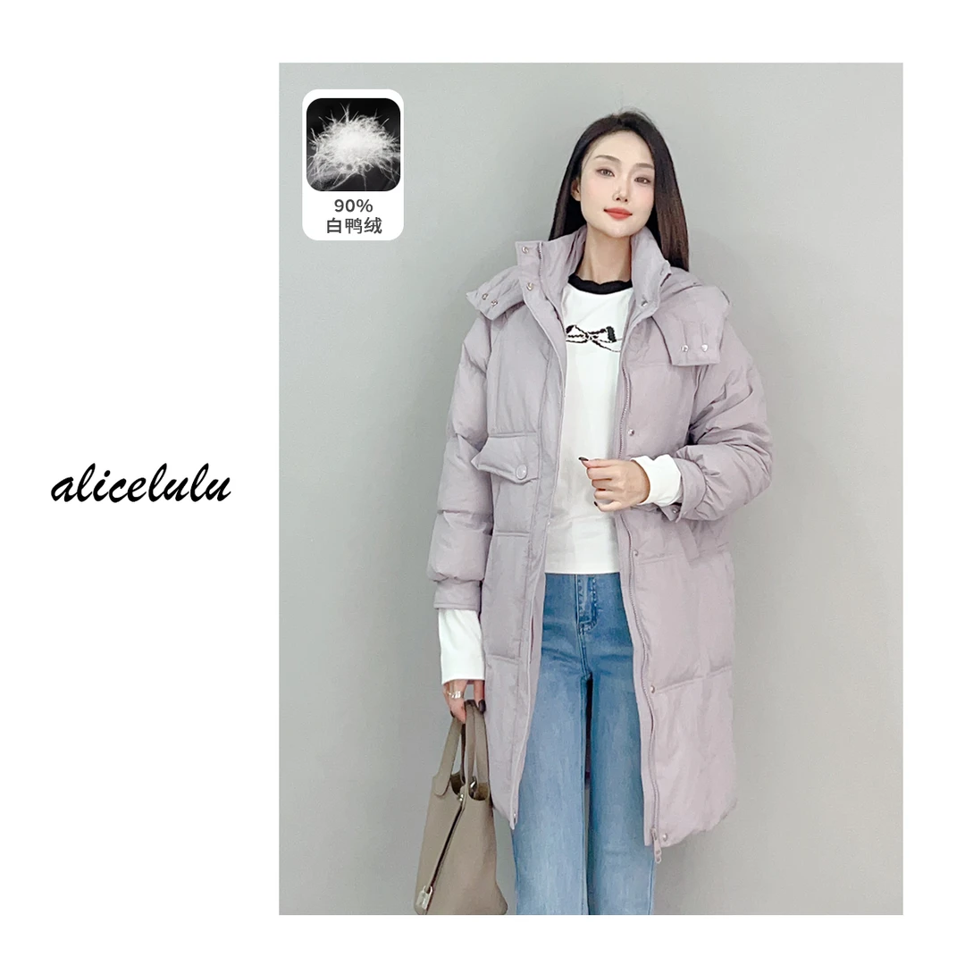 1ALICE温暖怀抱羽绒服清新减龄保暖鸭绒S2140855Tr