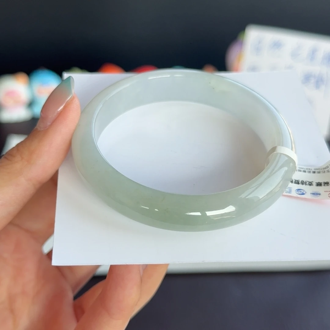 翡翠未镶嵌手镯36号 56.5