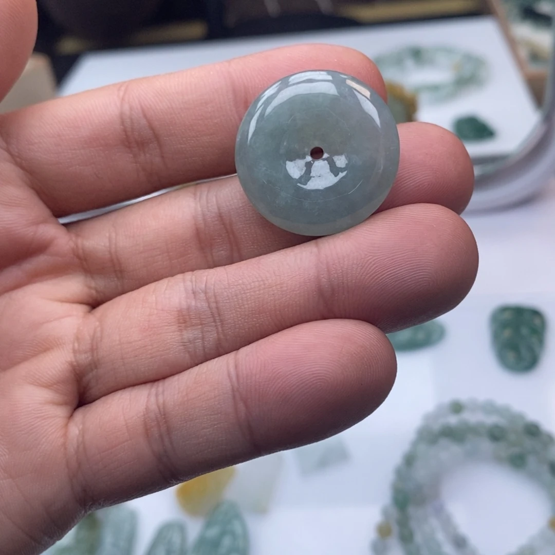 翡翠未镶嵌手链天然a货翡翠21