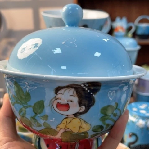 炉景德镇釉下手绘陶瓷