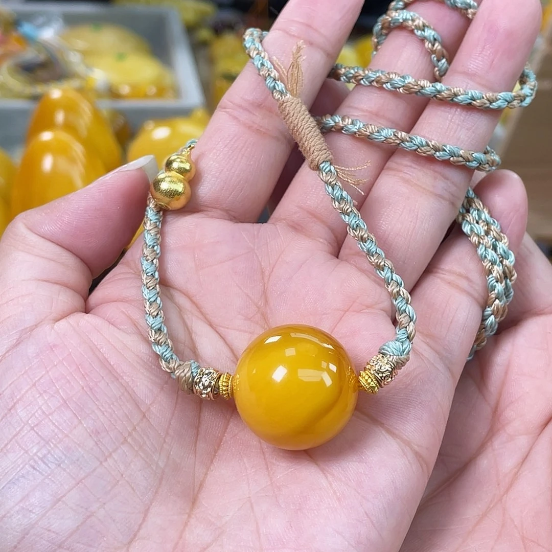琥珀未镶嵌裸石h35