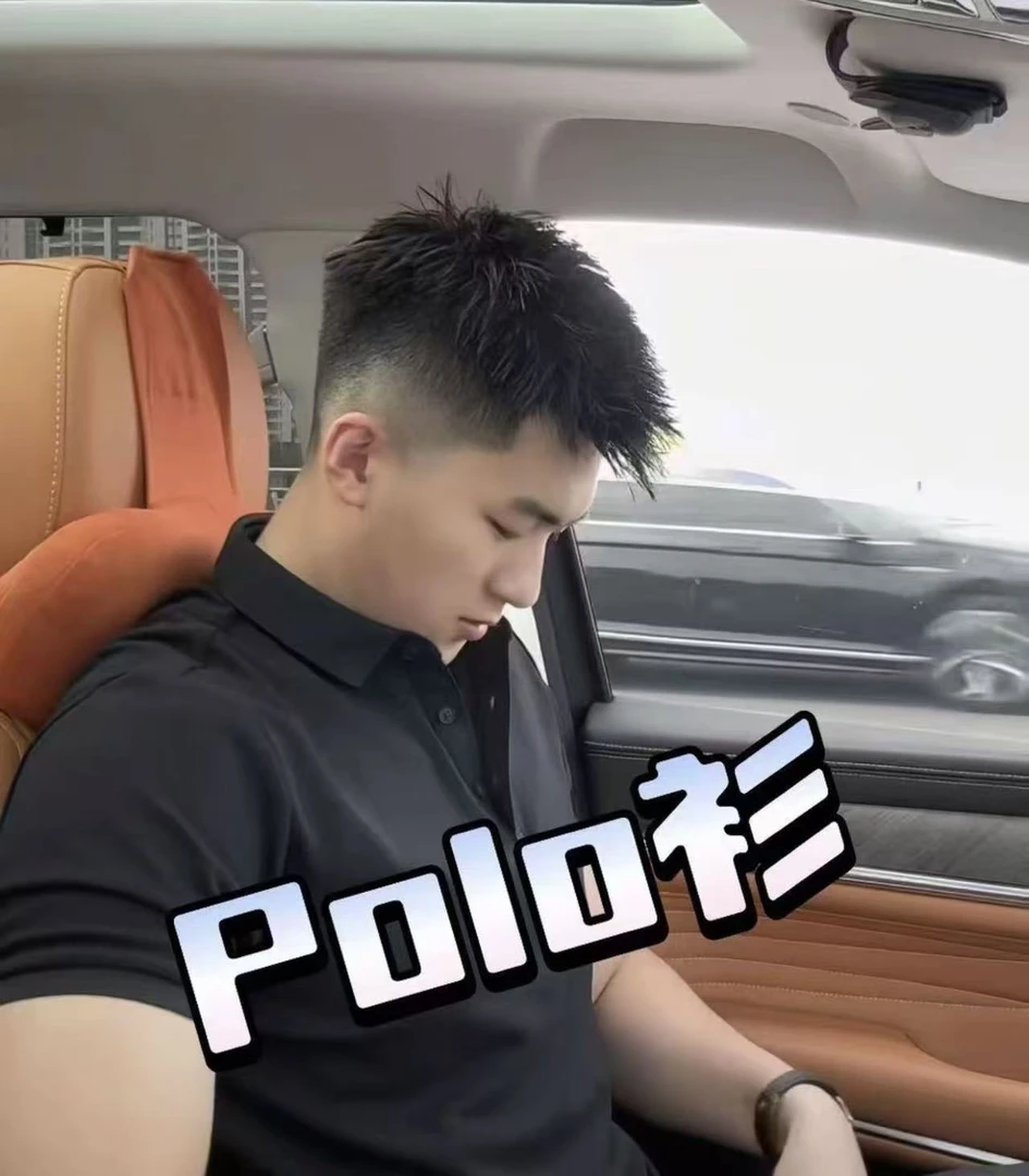 夏季男士新品商务休闲精致翻领轻奢POLO衫凉爽短袖