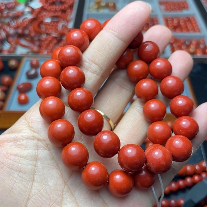 南红玛瑙未镶嵌手串多样性发112