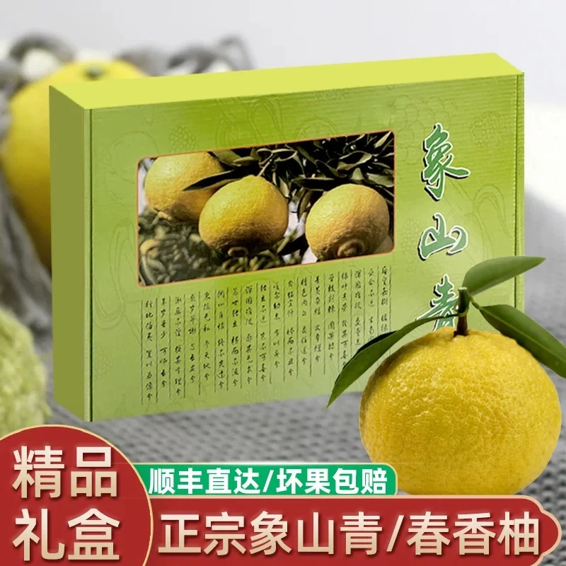 正宗象山青柚子春香金柚柑橘橘子甜桔柚当季新鲜水果清甜爽口