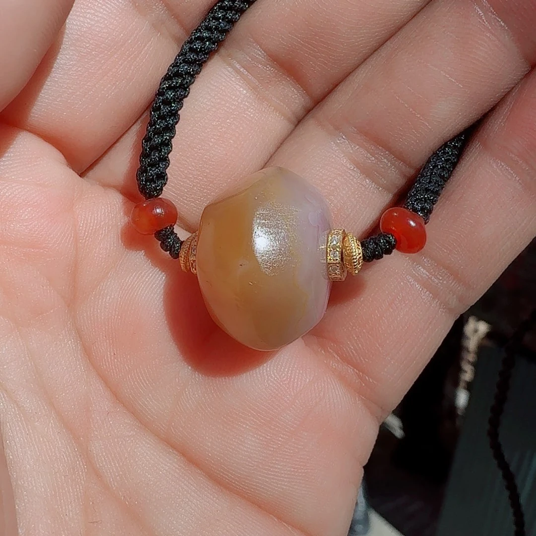 玻璃颈饰精品珠子