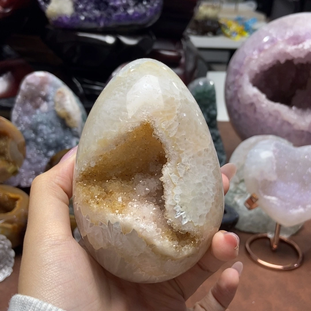 紫晶摆件未镶嵌水晶