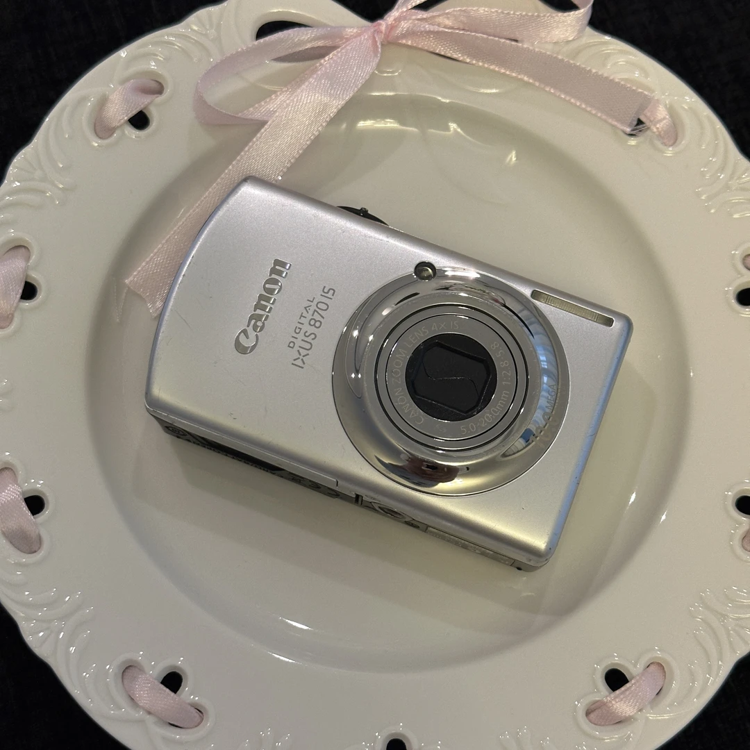 8新 Canon/佳能 ixus870is中文1000w像素4倍ccd相机学生氛围感