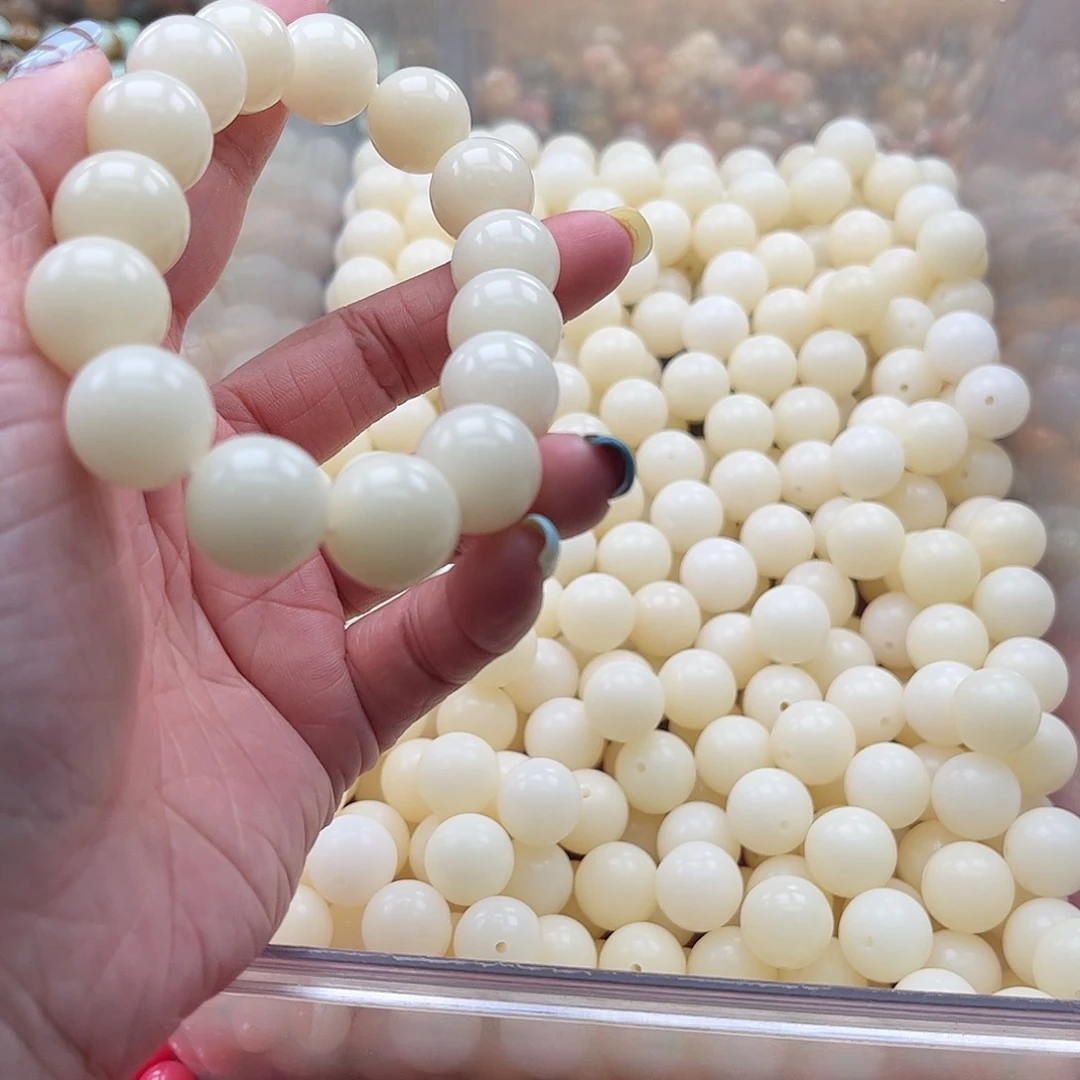 白玉菩提吊坠a/15mm/25颗